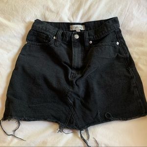 Madewell Jean Skirt
